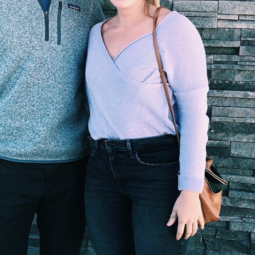 Light purple sweater
